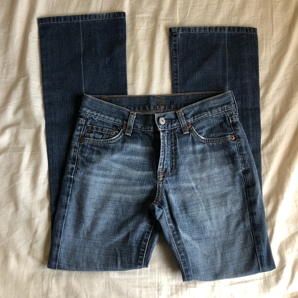 7 for All Mankind Bootcut Jeans Size 25 - Picture 2 of 6